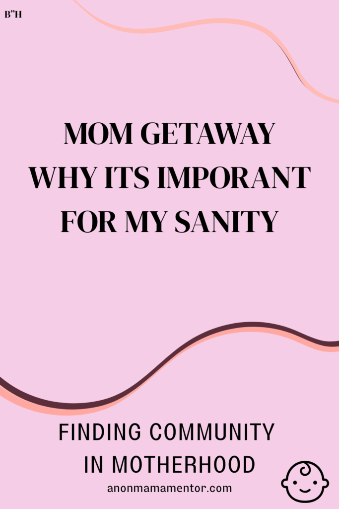 How to take a mom getaway pinterest pin